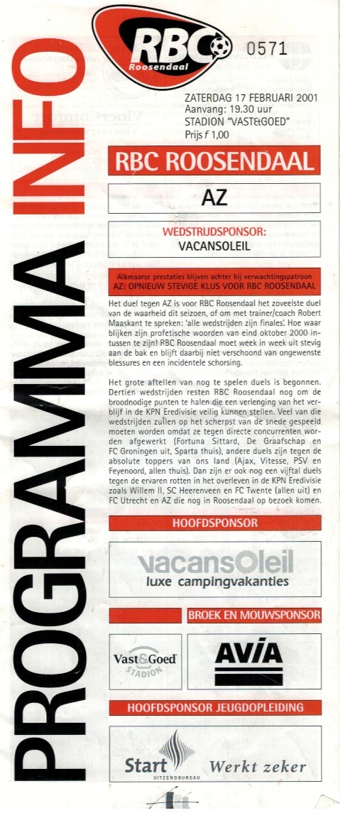 AZ Programma 17-feb-2001 RBC uit